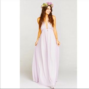 Show Me Your Mumu Luna Halter Dress